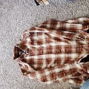 Prana button up size Large